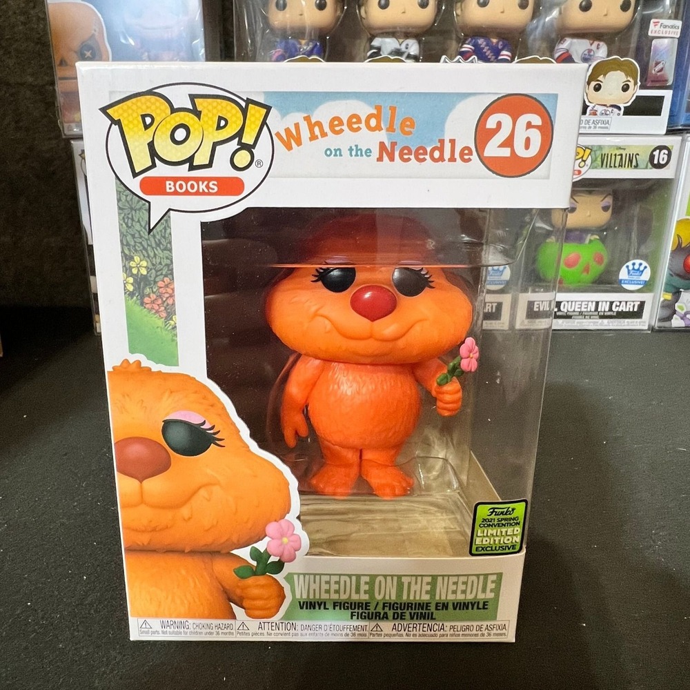 Funko Pop Books Wheedle on the Needle 26 2021 Spring Convention Exclusive Vinyl
